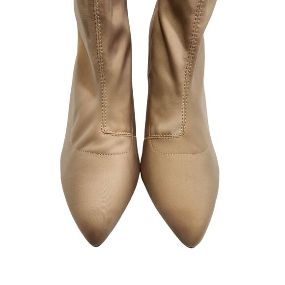 Fashion Nova Add My Two Cents Booties Women's Size 11 Nude - Picture 8 of 12